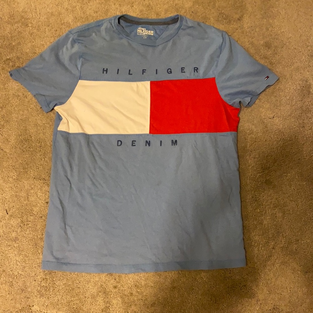 Men’s Blue Tommy Hilfiger T-Shirt